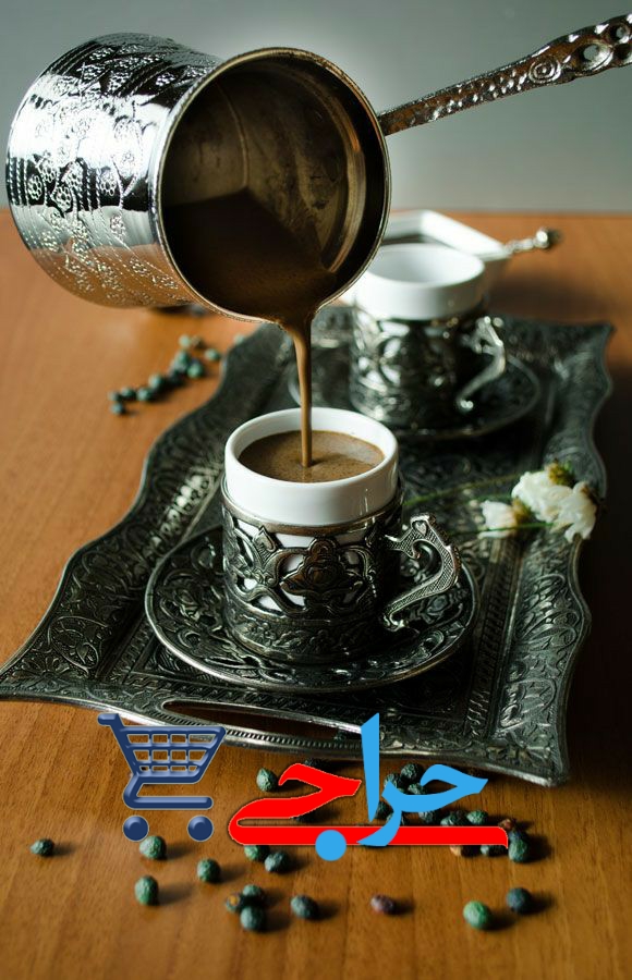 قهوه جوش (جذوه) ترک مسی دسته چوبی  Turkish Cezve Coffee Pot 2CUP