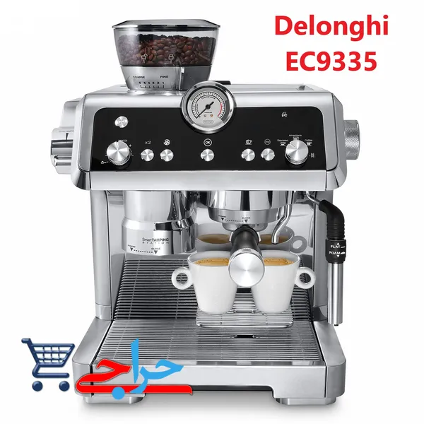 خرید و قیمت و مشخصات فنی دستگاه قهوه ساز و اسپرسوساز دلونگی  9335
