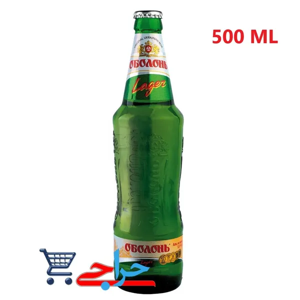خرید و قیمت و مشخصات آبجو بدون الکل کلاسیک ابولون 500 میل OBOLON BEER
