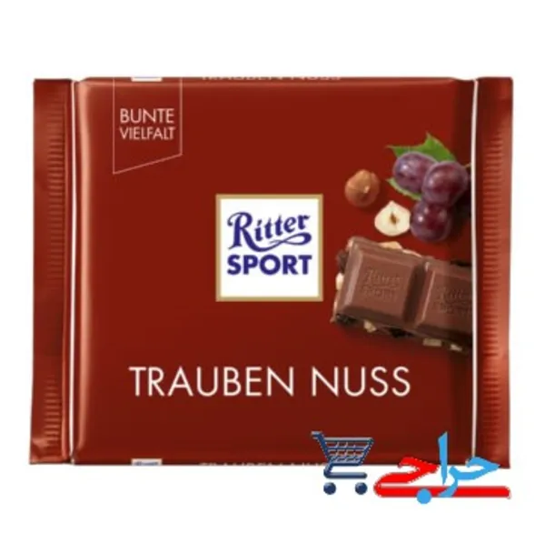 شکلات کشمش فندقی ریتر اسپرت   Ritter SPORT TRAUBEN NUSS 100g