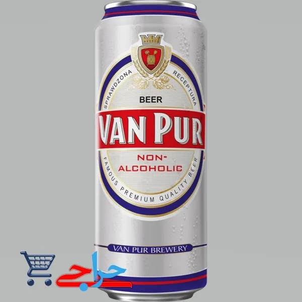 آبجو بدون الکل کلاسیک ون پور 500 میل VANPUR BEER 500 ml