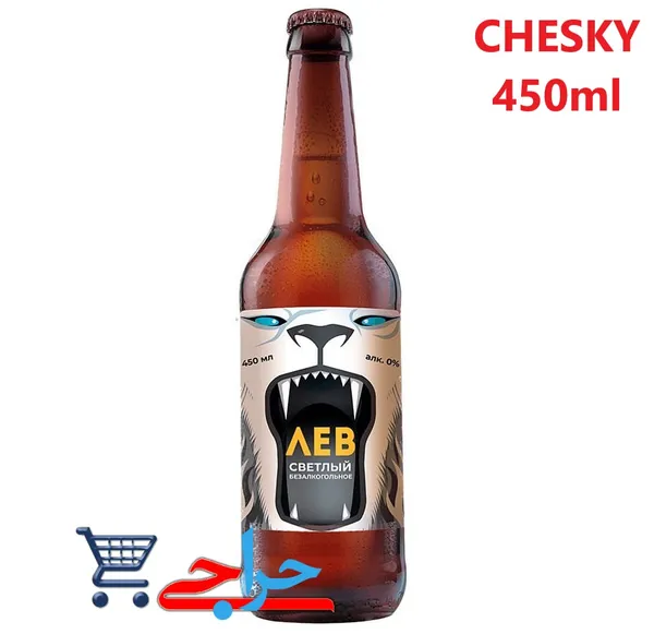  آبجو بدون الکل کلاسیک چسکی 450 میلی لیتر CHESKY non-alcoholic beer