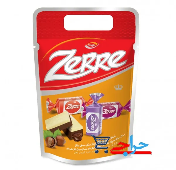 خرید و قیمت و مشخصات شیر و شکلات سفید با کرم طعم دهنده فندق Zerre