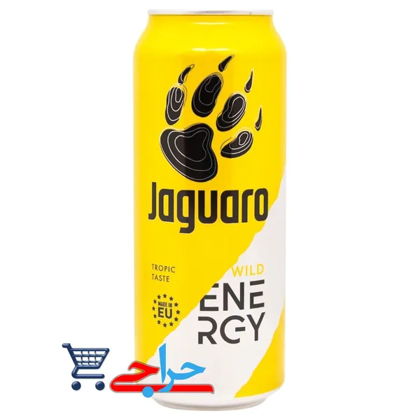 نوشیدنی انرژی زا جگوار وحشی 500 میل Jaguaro Wild Energy Drink