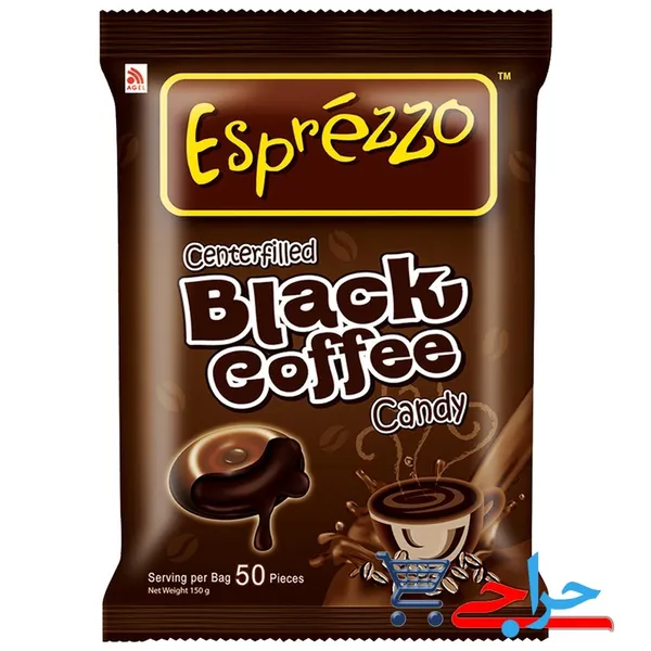 آبنبات با مغز قهوه اسپرزو 50 عددی Esprezzo Centerfilled Coffee Candy