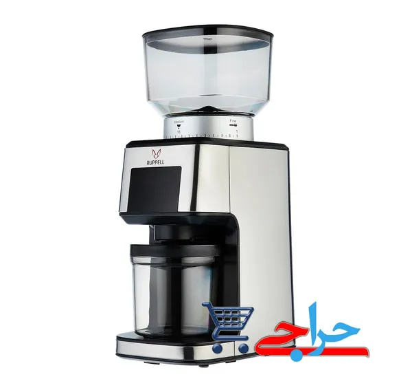 خرید و قیمت و مشخصات فنی دستگاه آسیاب قهوه روپل مدل Ruppell GM5060 Coffee Grinder